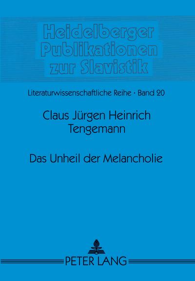 Das Unheil der Melancholie