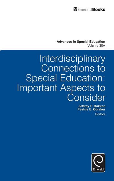 Interdisciplinary Connections to Special Education