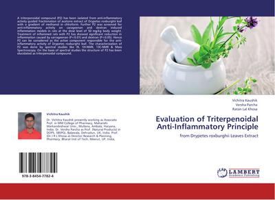 Evaluation of Triterpenoidal Anti-Inflammatory Principle