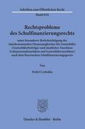Rechtsprobleme des Schulfinanzierungsrechts
