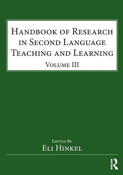 Handbook of Research in Second Language Teaching and Learning