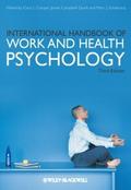 International Handbook of Work and Health Psycholo
