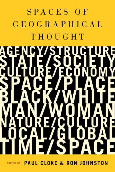 Spaces of Geographical Thought