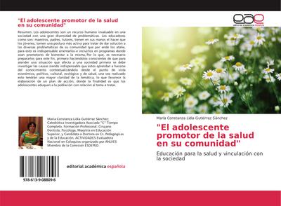 "El adolescente promotor de la salud en su comunidad"
