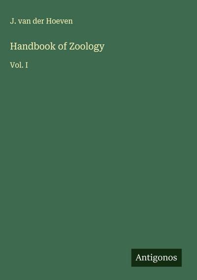 Handbook of Zoology