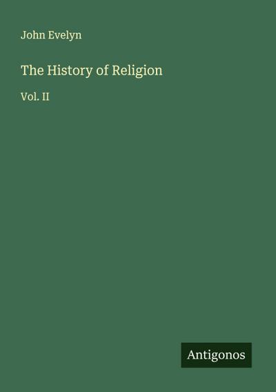 The History of Religion