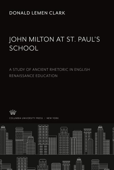 John Milton at St. Paul’S School