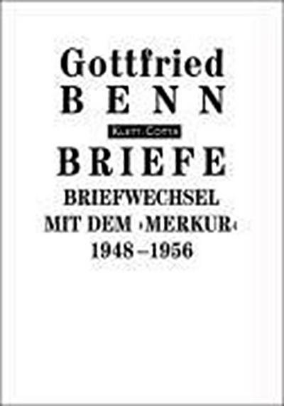 Briefe / Briefwechsel mit dem ’’Merkur’’. 1948-1956 (Briefe)