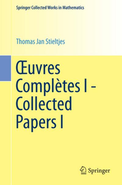 ¿uvres Complètes I - Collected Papers I