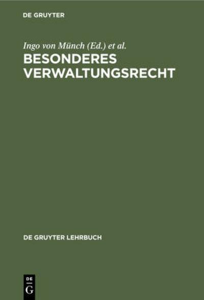 Besonderes Verwaltungsrecht