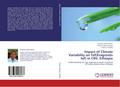 Impact of Climate Variability on Tef(Eragrostis tef) in CRV, Ethiopia