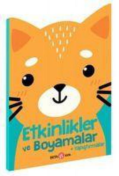 Etkinlikler ve Boyamalar - Kedicik