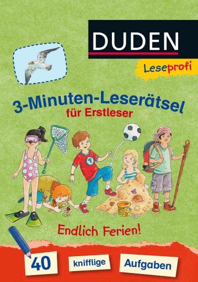 Leseprofi - 3-Minuten-Leserätsel für Erstleser: Endlich Ferien