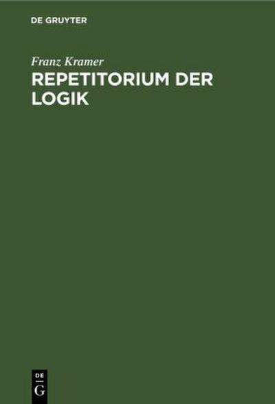 Repetitorium der Logik