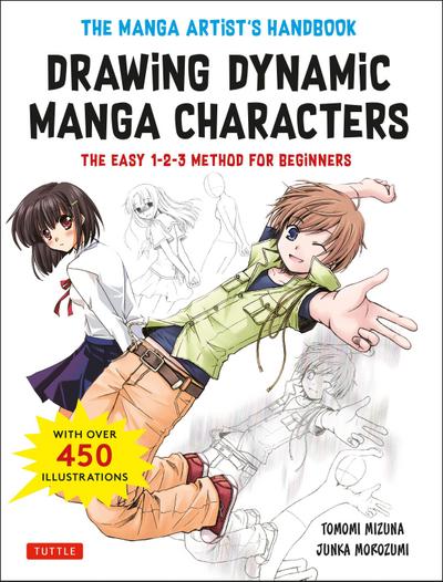 Drawing Dynamic Manga Characters
