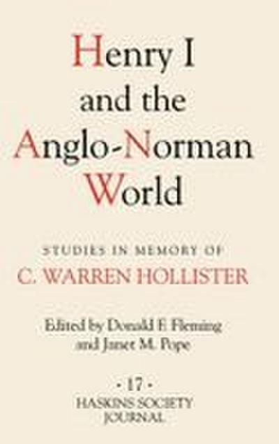 Henry I and the Anglo-Norman World
