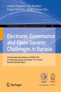 Electronic Governance and Open Society: Challenges