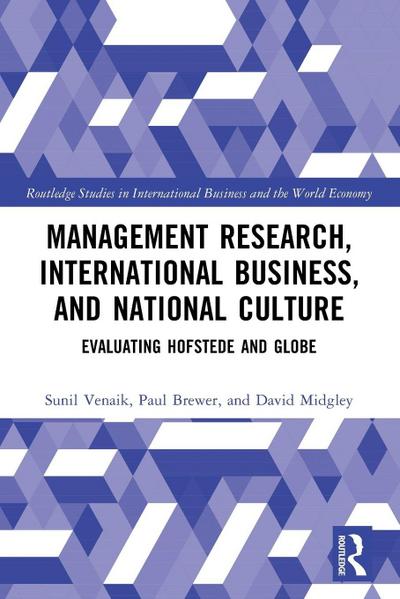 Management Research, International Business, and National Culture