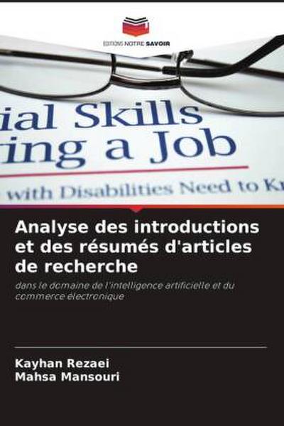 Analyse des introductions et des résumés d’articles de recherche