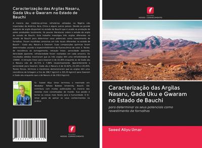 Caracterização das Argilas Nasaru, Gada Uku e Gwaram no Estado de Bauchi