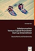 Scheiterursachen Venture Capital finanzierter Start-up Unternehmen