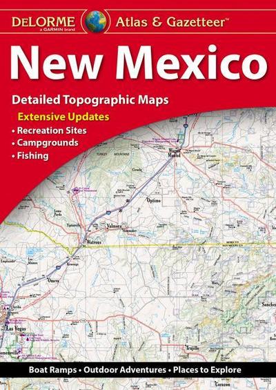Delorme Atlas & Gazetteer New Mexico 9e