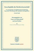 Encyklopädie der Rechtswissenschaft