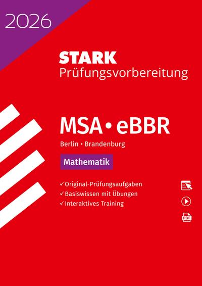 STARK Mathematik - MSA/eBBR 2026 Berlin/Brandenburg - Prüfungsvorbereitung