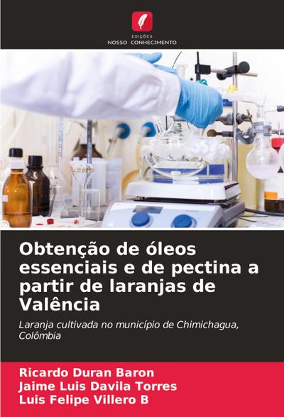 Obtenção de óleos essenciais e de pectina a partir de laranjas de Valência