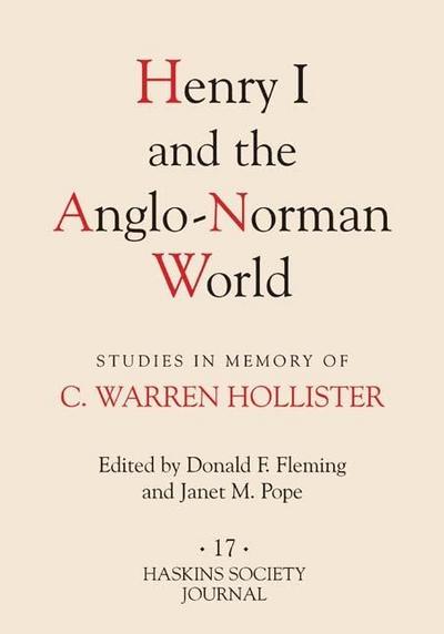 Henry I and the Anglo-Norman World