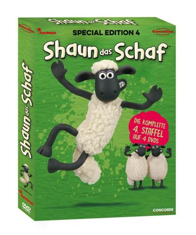 Shaun das Schaf. Tl.4, 4 DVDs (Special Edition)