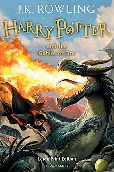 Harry Potter and the Goblet of Fire, large print edition