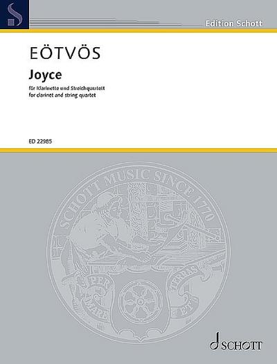 Joyce für Klarinette und Streichquartett
