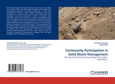 Community Participation in Solid Waste Management