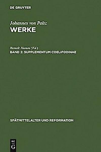 Supplementum Coelifodinae