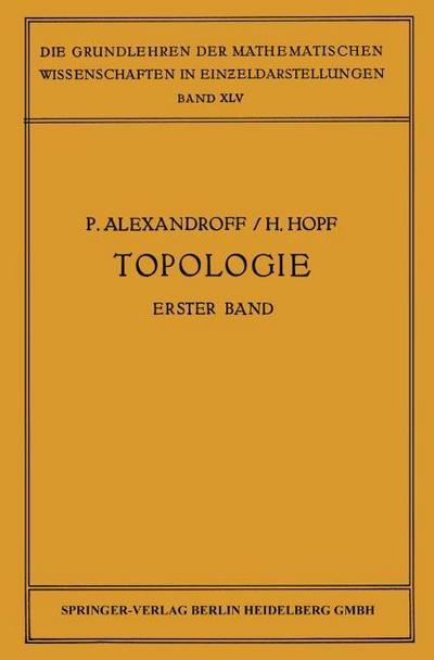 Topologie I