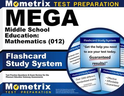 Mega Middle School Education: Mathematics (012) Flashcard Study System