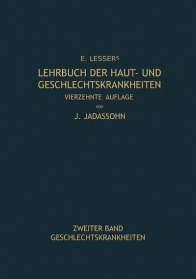 Lehrbuch der Haut- und Geschlechtskrankheiten