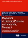 Mechanics of Biological Systems and Materials, Volume 5