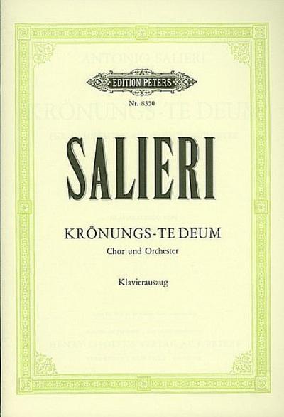 Krönungs-Te Deum, Klavierauszug