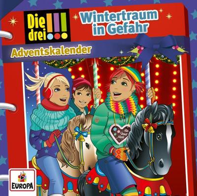 Die drei !!! - Wintertraum in Gefahr (2 Audio-CD’s) - Adventskalender