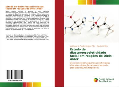 Estudo de diastereosseletividade facial em reações de Diels-Alder