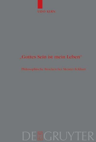 "Gottes Sein ist mein Leben"