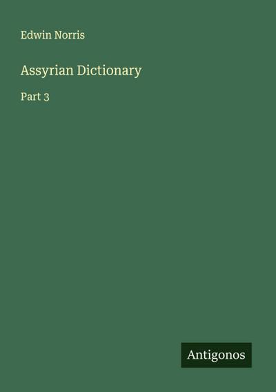 Assyrian Dictionary