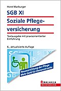 Sgb Xi - Soziale Pflegeversicherung - Horst Marburger