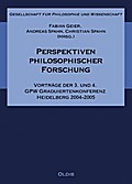 Perspektiven philosophischer Forschung