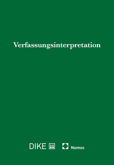 Verfassungsinterpretation