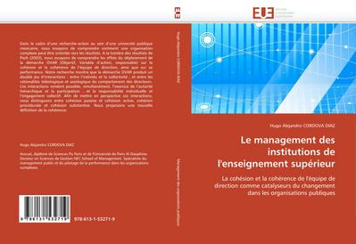 Le management des institutions de l’’enseignement supérieur