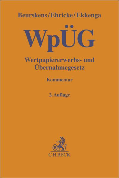 Wertpapiererwerbs- und Übernahmegesetz. WpÜG