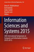 Information Sciences and Systems 2015